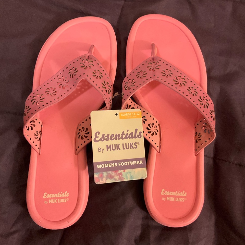 Pink Detailed Flip Flop